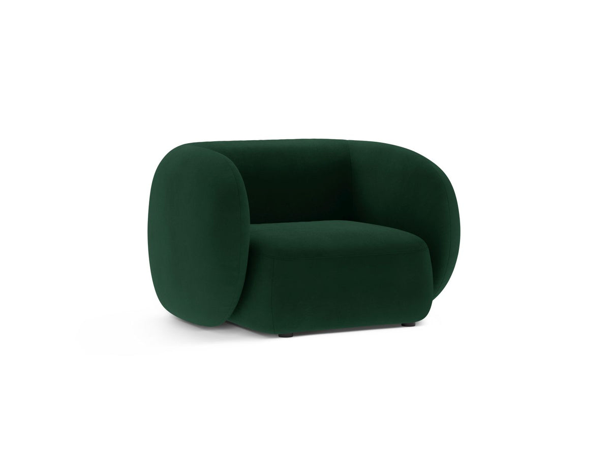1-Sitzer Sessel Kate in Bottle Green-Salvador präsentiert im Onlineshop von KAQTU Design AG. Sessel ist von Micadoni