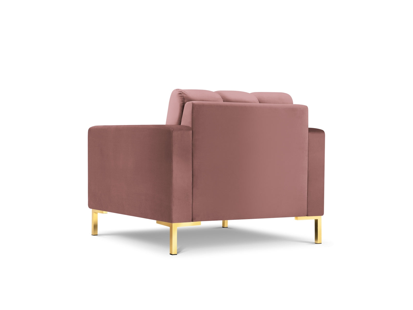 Mamaia Velour Sessel 1 Sitz in Pink/Gold präsentiert im Onlineshop von KAQTU Design AG. Sessel ist von Micadoni