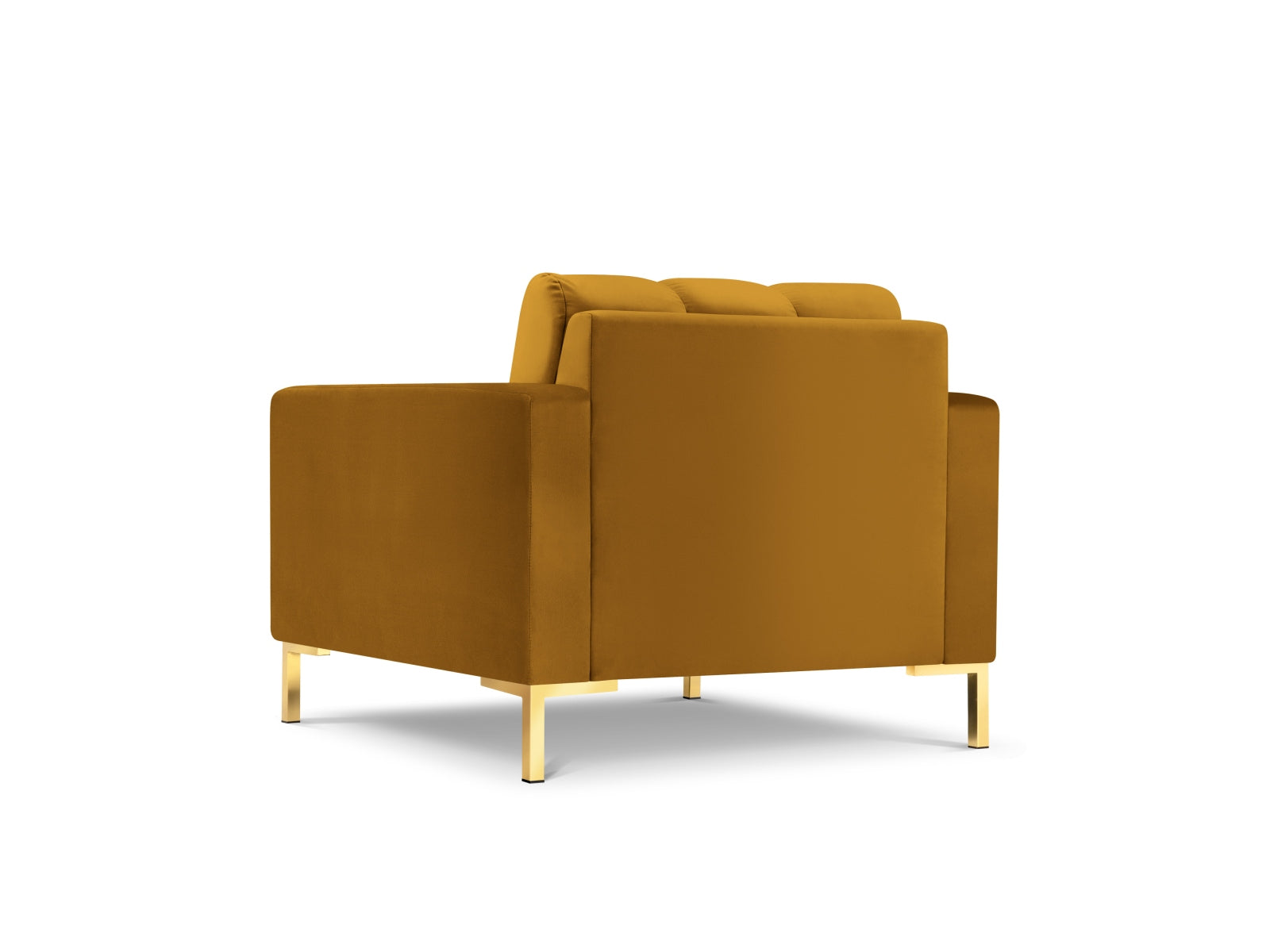 Mamaia Velour Sessel 1 Sitz in Yellow/Gold präsentiert im Onlineshop von KAQTU Design AG. Sessel ist von Micadoni