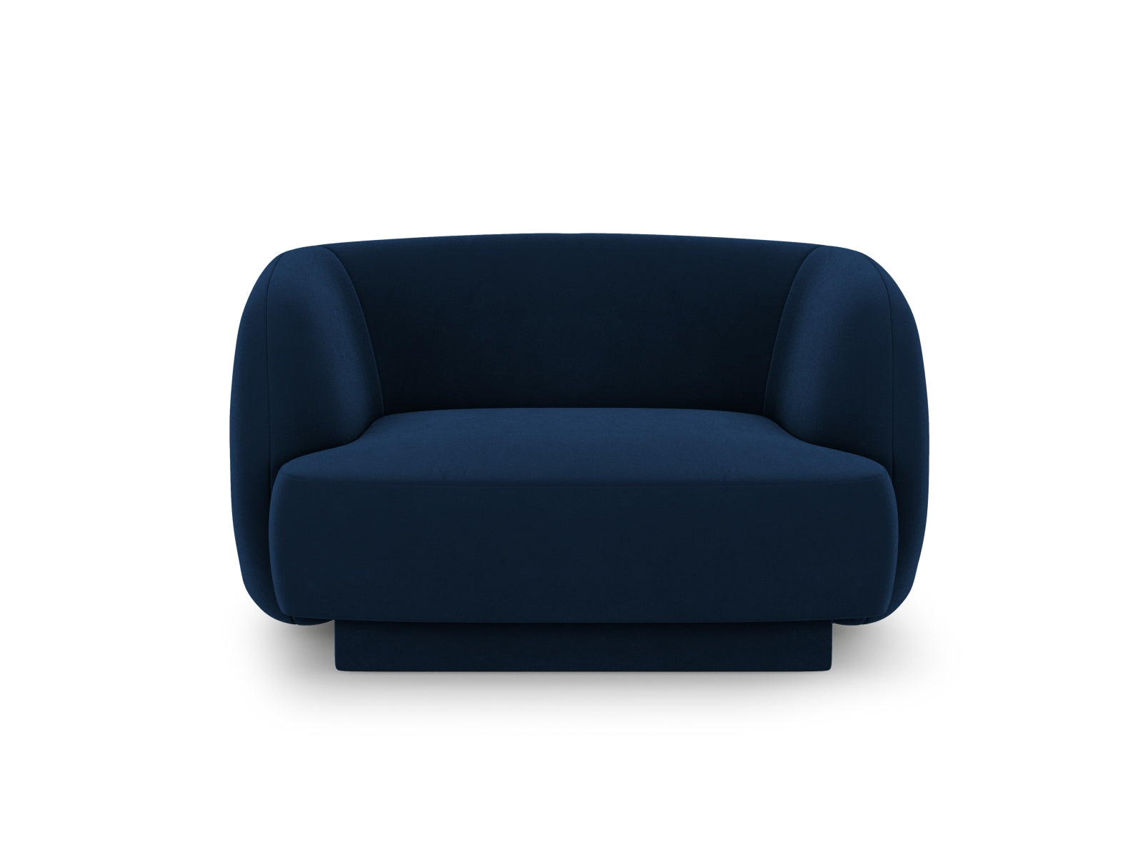 Miley Velour Sessel 1 Sitz in Royal Blue präsentiert im Onlineshop von KAQTU Design AG. Sessel ist von Micadoni