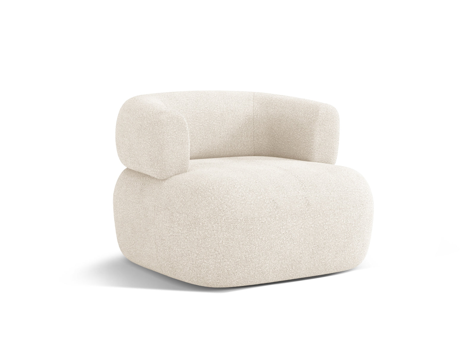 Jenny Sessel 1 Sitz in Beige präsentiert im Onlineshop von KAQTU Design AG. Sessel ist von Micadoni