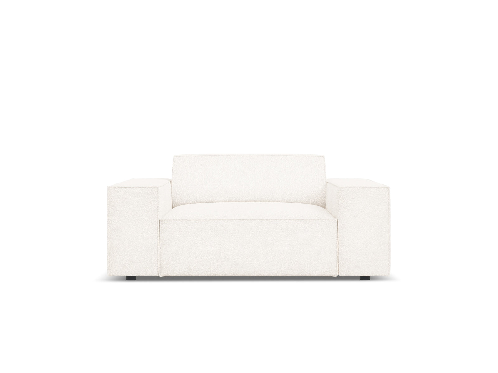 Jodie Boucle Sessel 1 Sitz in Beige präsentiert im Onlineshop von KAQTU Design AG. Sessel ist von Micadoni