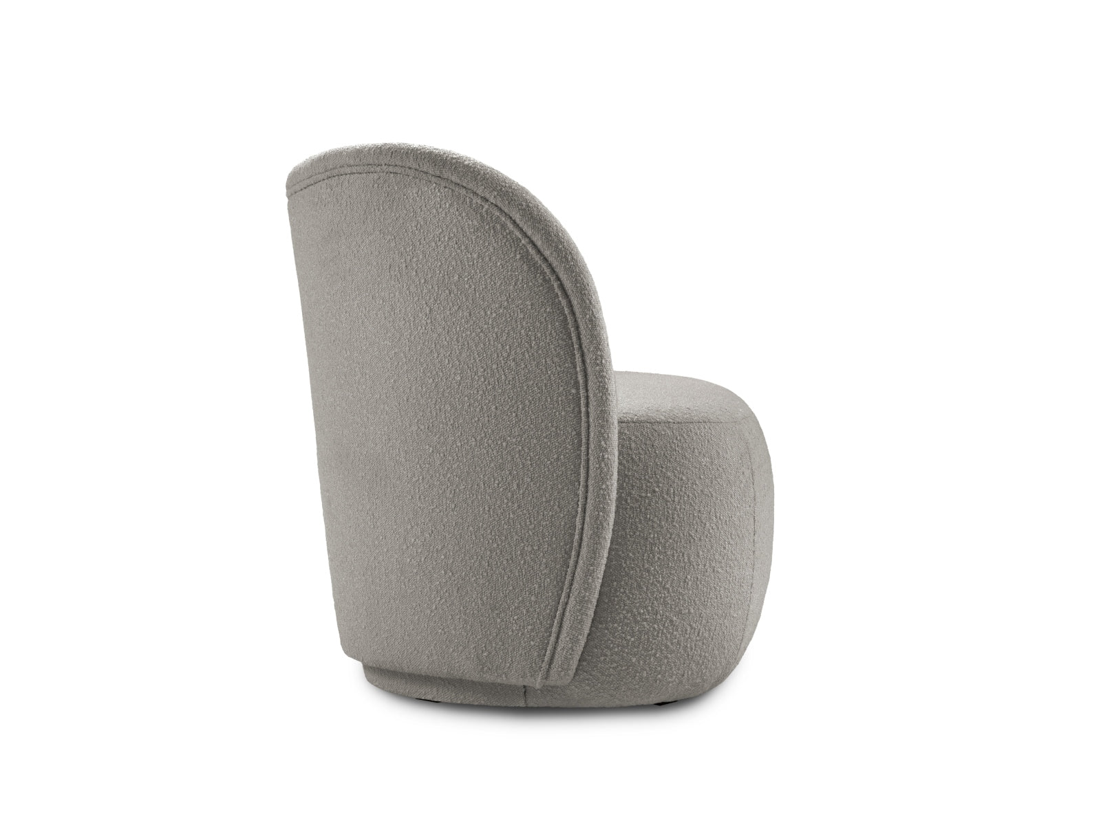Saamit Boucle Armchair 1 Sitzer in Grey präsentiert im Onlineshop von KAQTU Design AG. Sessel ist von Micadoni