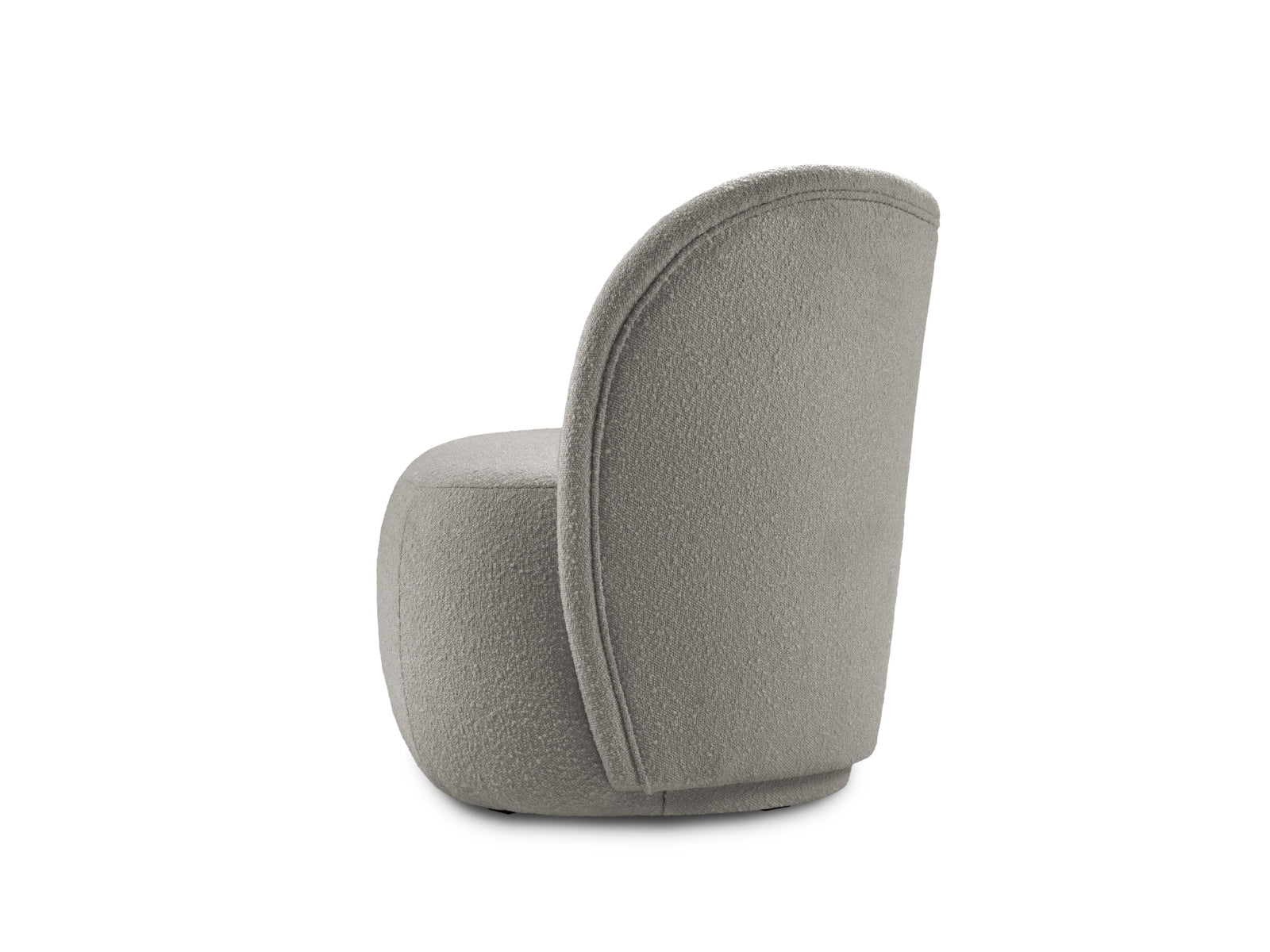 Saamit Boucle Armchair 1 Sitzer in Grey präsentiert im Onlineshop von KAQTU Design AG. Sessel ist von Micadoni