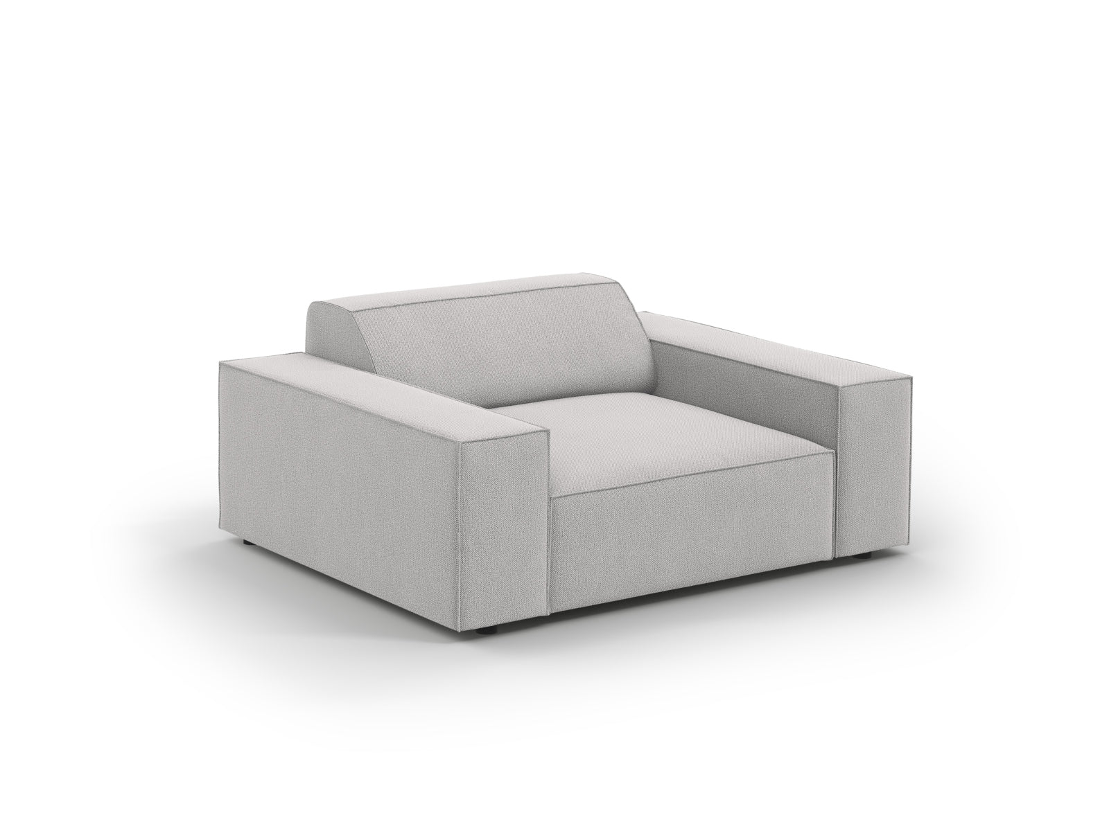 Jodie Sessel 1 Sitz in Light Grey präsentiert im Onlineshop von KAQTU Design AG. Sessel ist von Micadoni