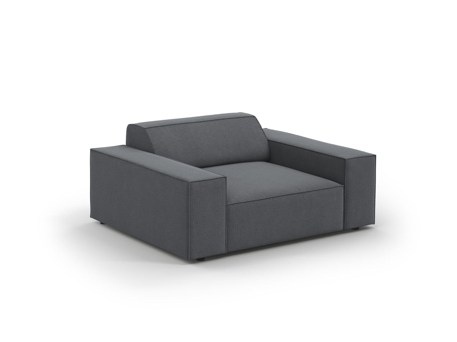 Jodie Sessel 1 Sitz in Dark Grey präsentiert im Onlineshop von KAQTU Design AG. Sessel ist von Micadoni