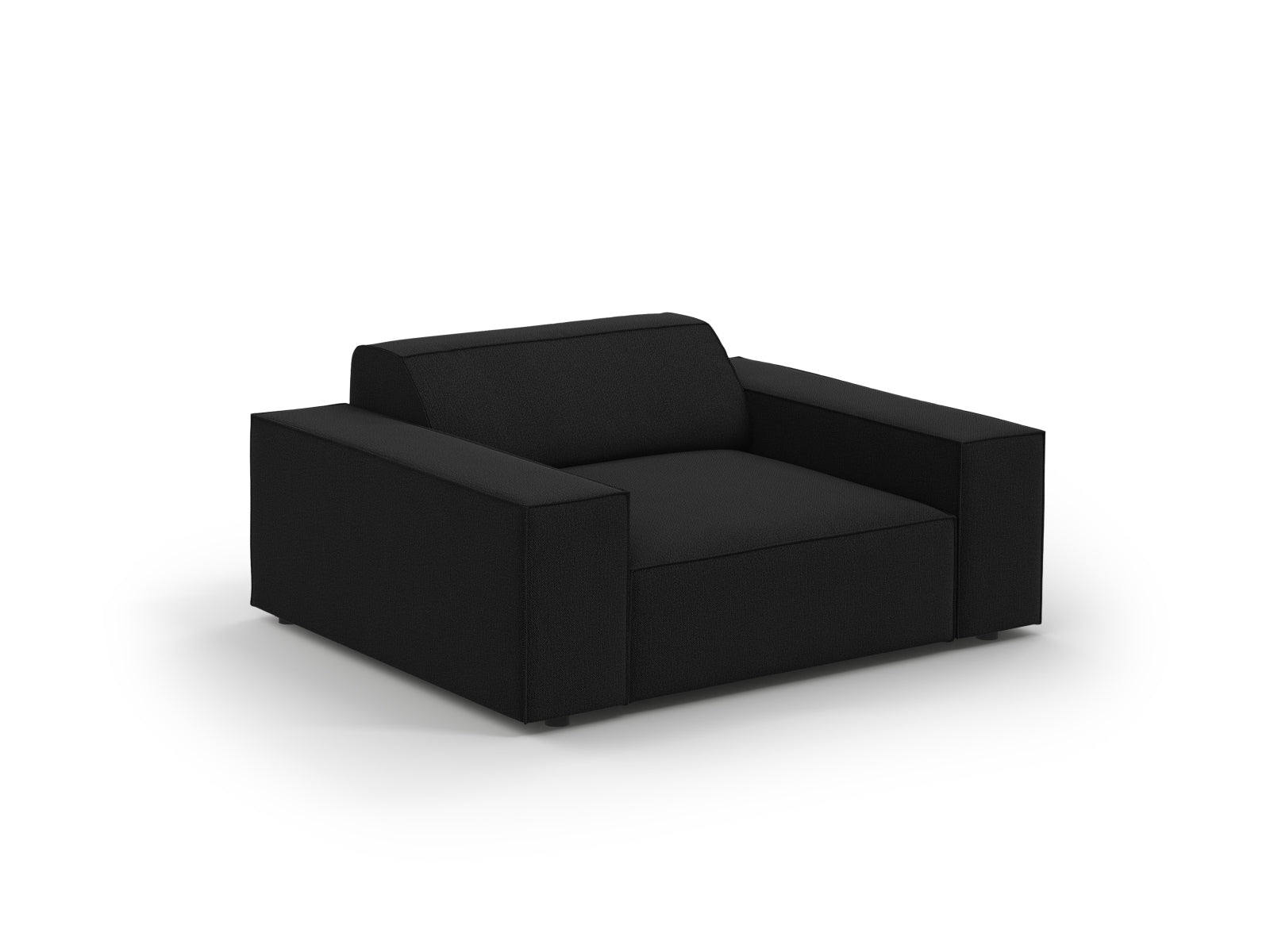 Jodie Sessel 1 Sitz in Black präsentiert im Onlineshop von KAQTU Design AG. Sessel ist von Micadoni