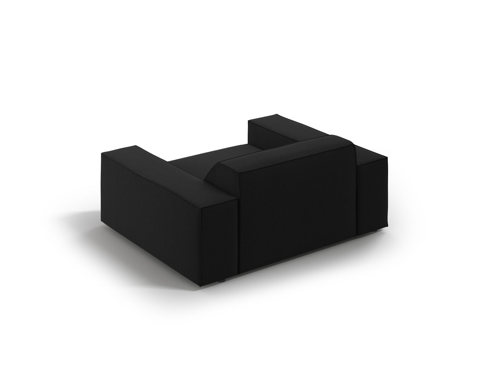 Jodie Sessel 1 Sitz in Black präsentiert im Onlineshop von KAQTU Design AG. Sessel ist von Micadoni