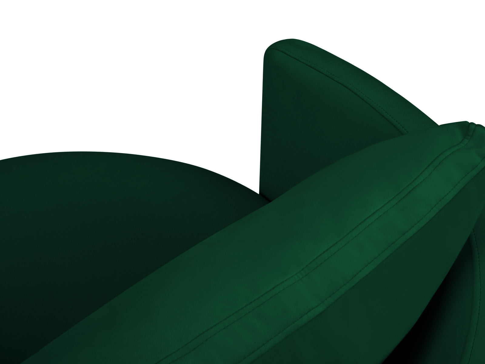 Bliss Swivel Velour Armchair XL 1.5 Sitzer in Bottle Green präsentiert im Onlineshop von KAQTU Design AG. Sessel ist von Micadoni