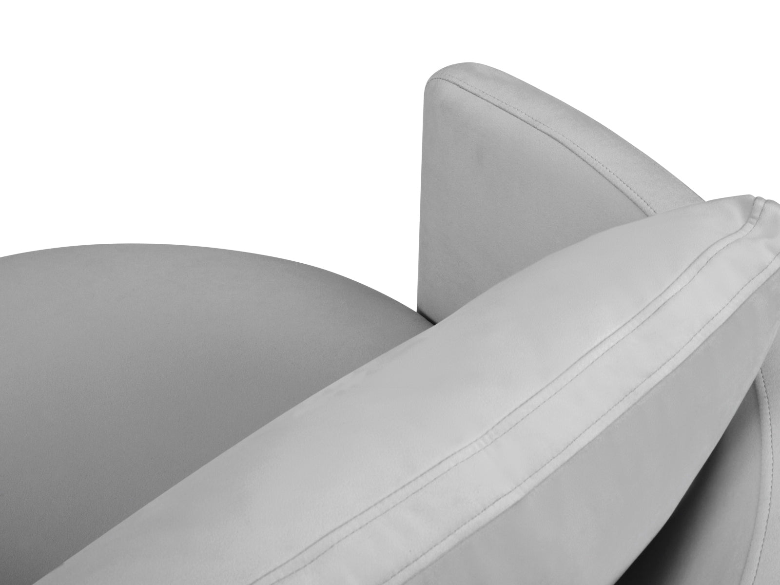 Bliss Swivel Velour Armchair XL 1.5 Sitzer in Grey präsentiert im Onlineshop von KAQTU Design AG. Sessel ist von Micadoni