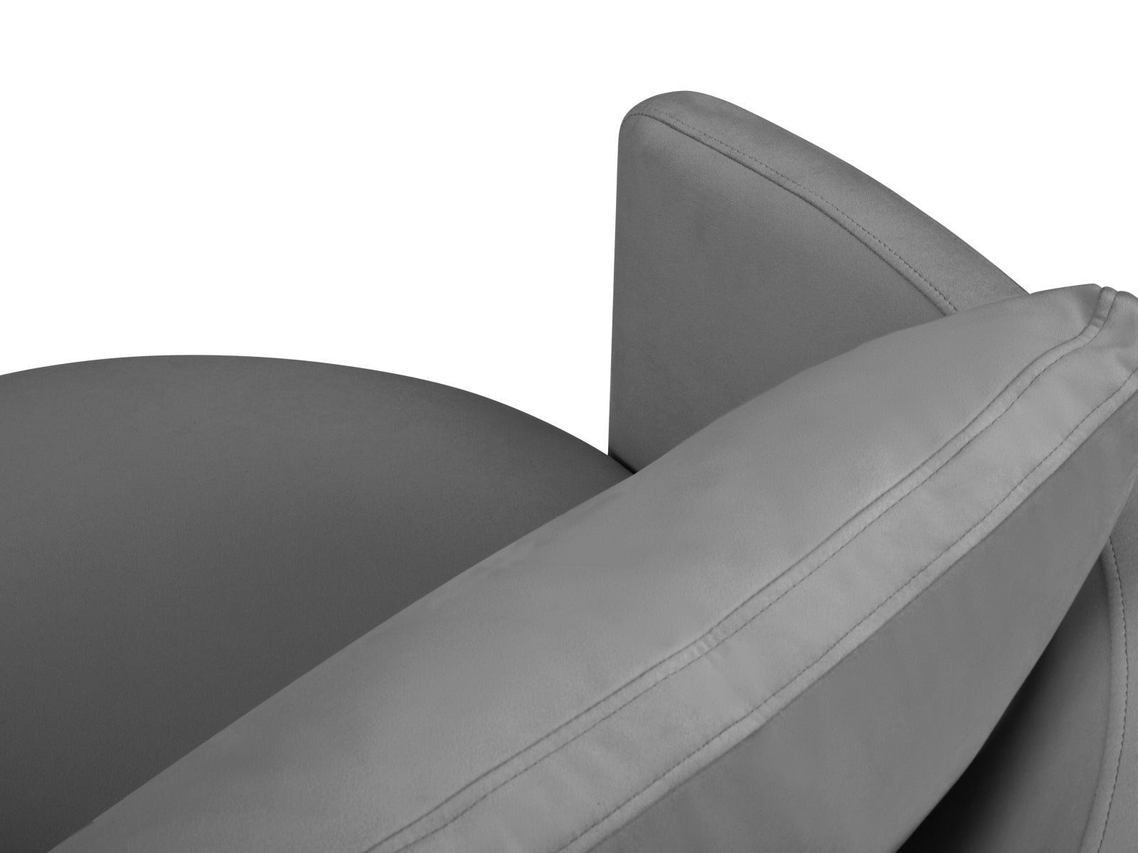 Bliss Swivel Velour Armchair XL 1.5 Sitzer in Dark Grey präsentiert im Onlineshop von KAQTU Design AG. Sessel ist von Micadoni