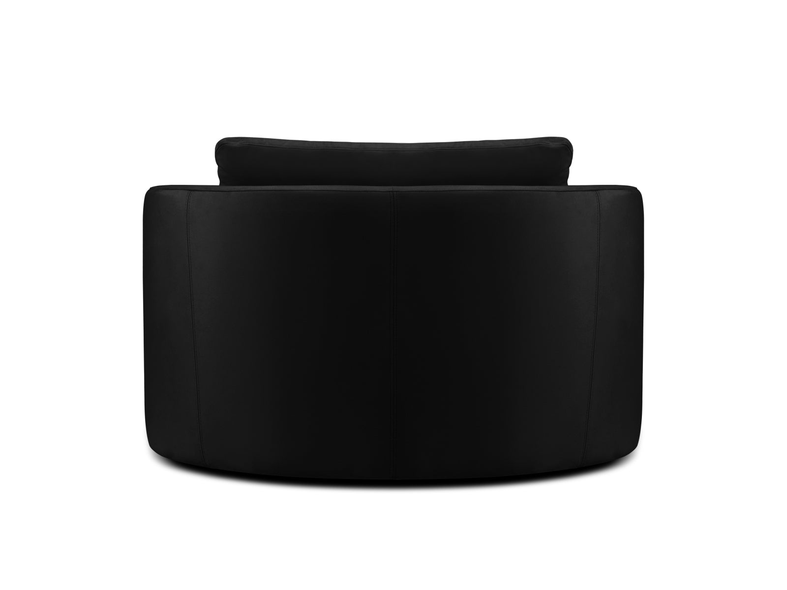 Bliss Swivel Velour Armchair XL 1.5 Sitzer in Black präsentiert im Onlineshop von KAQTU Design AG. Sessel ist von Micadoni