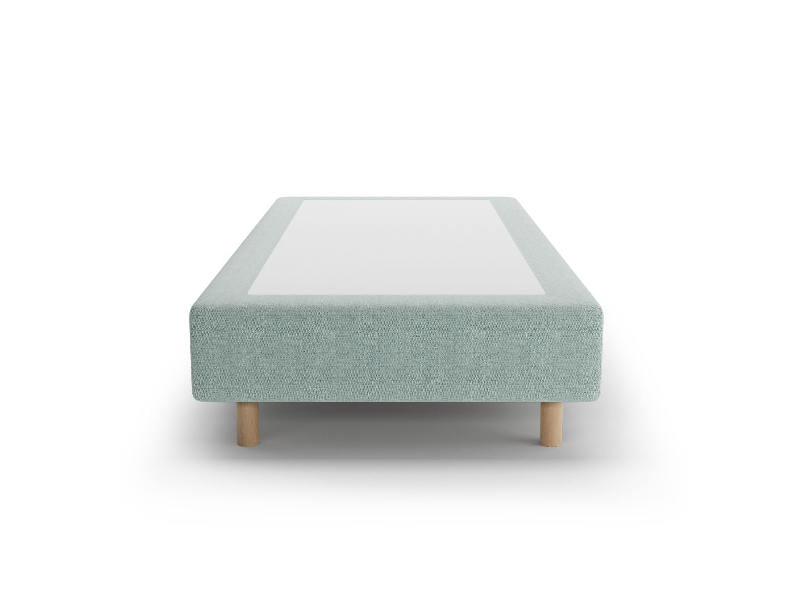Stylisches Bettgestell Whale in sanftem Mint, ideal für Kinderzimmer, von Micadoni, präsentiert von KAQTU Design AG.