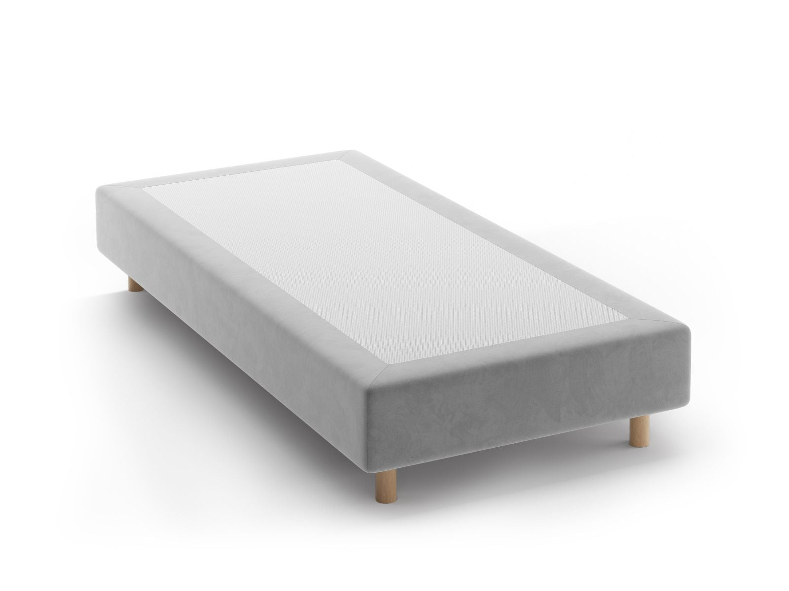 Bettgestell Whale 100cm in Light Grey-Paris präsentiert im Onlineshop von KAQTU Design AG. Bettgestell ist von Micadoni