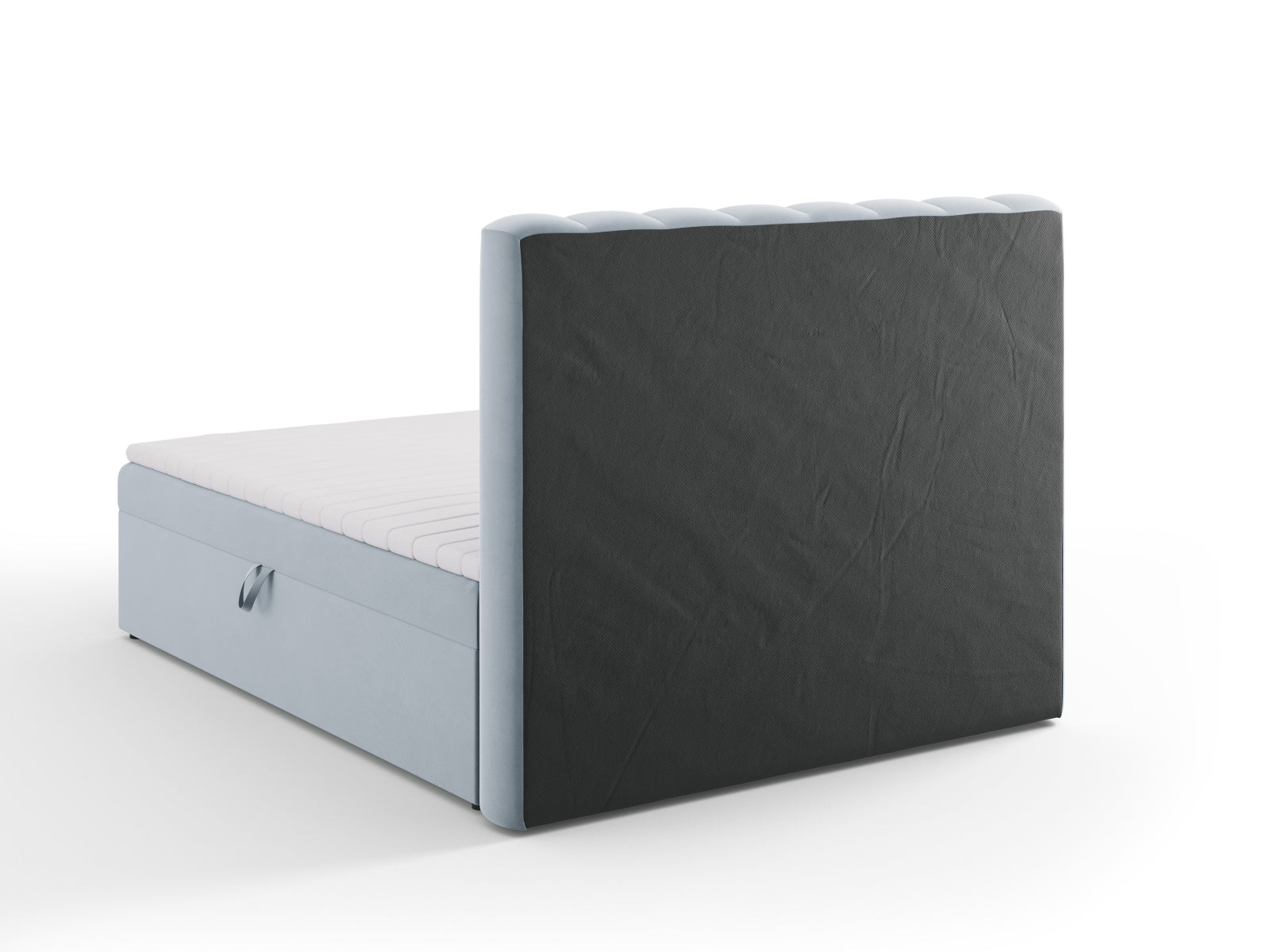 Erleben Sie ultimativen Schlafkomfort mit dem Kelp Boxspring Bett Set von Micadoni: elegantes Kopfteil, robuste Boxspring und luxuriöse Matratze mit Topper.