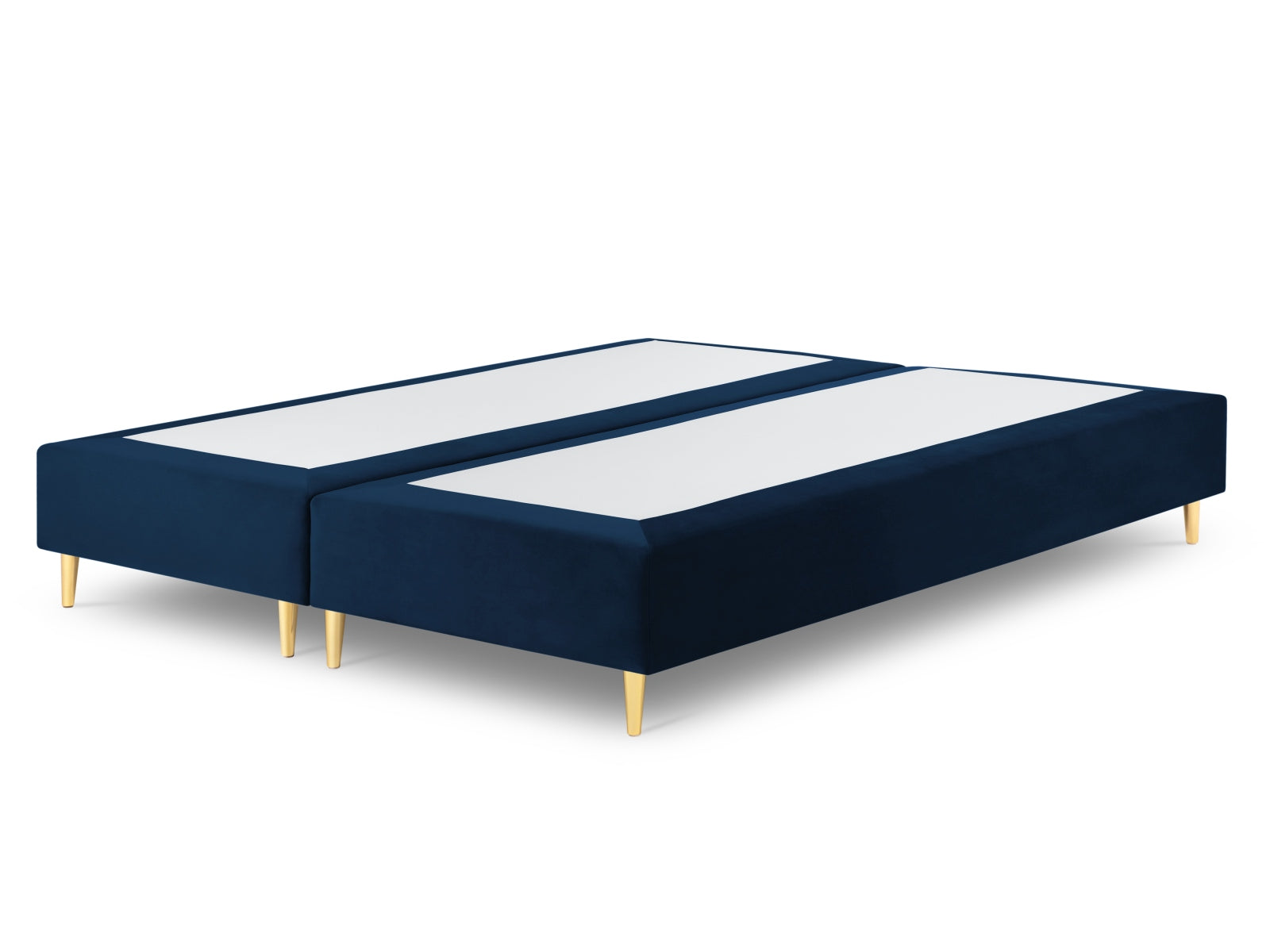 Whale Velour Base  in Royal Blue präsentiert im Onlineshop von KAQTU Design AG. Bettgestell ist von Micadoni