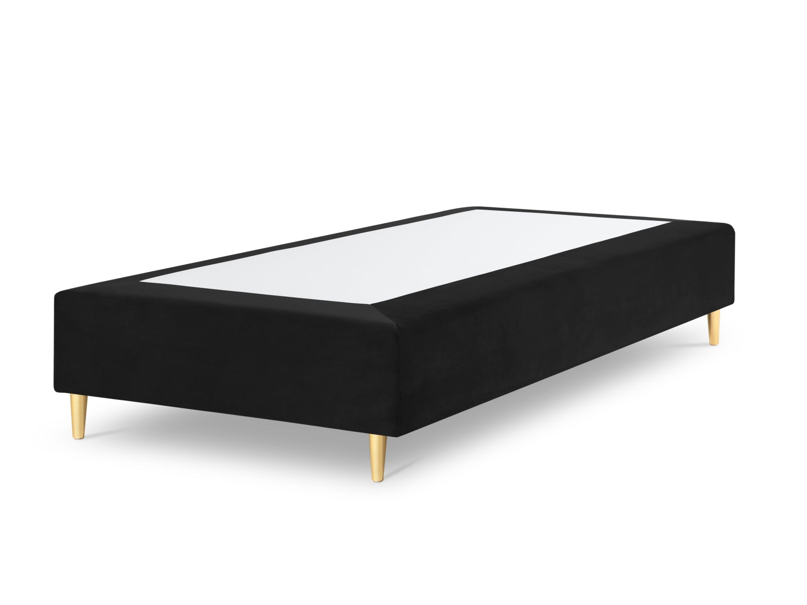 Whale Velour Base  in Black präsentiert im Onlineshop von KAQTU Design AG. Bettgestell ist von Micadoni