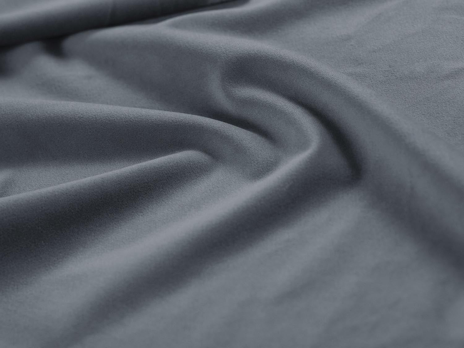 Susan Velour Bett mit Stauraum  in Light Blue präsentiert im Onlineshop von KAQTU Design AG. Bett ist von Micadoni