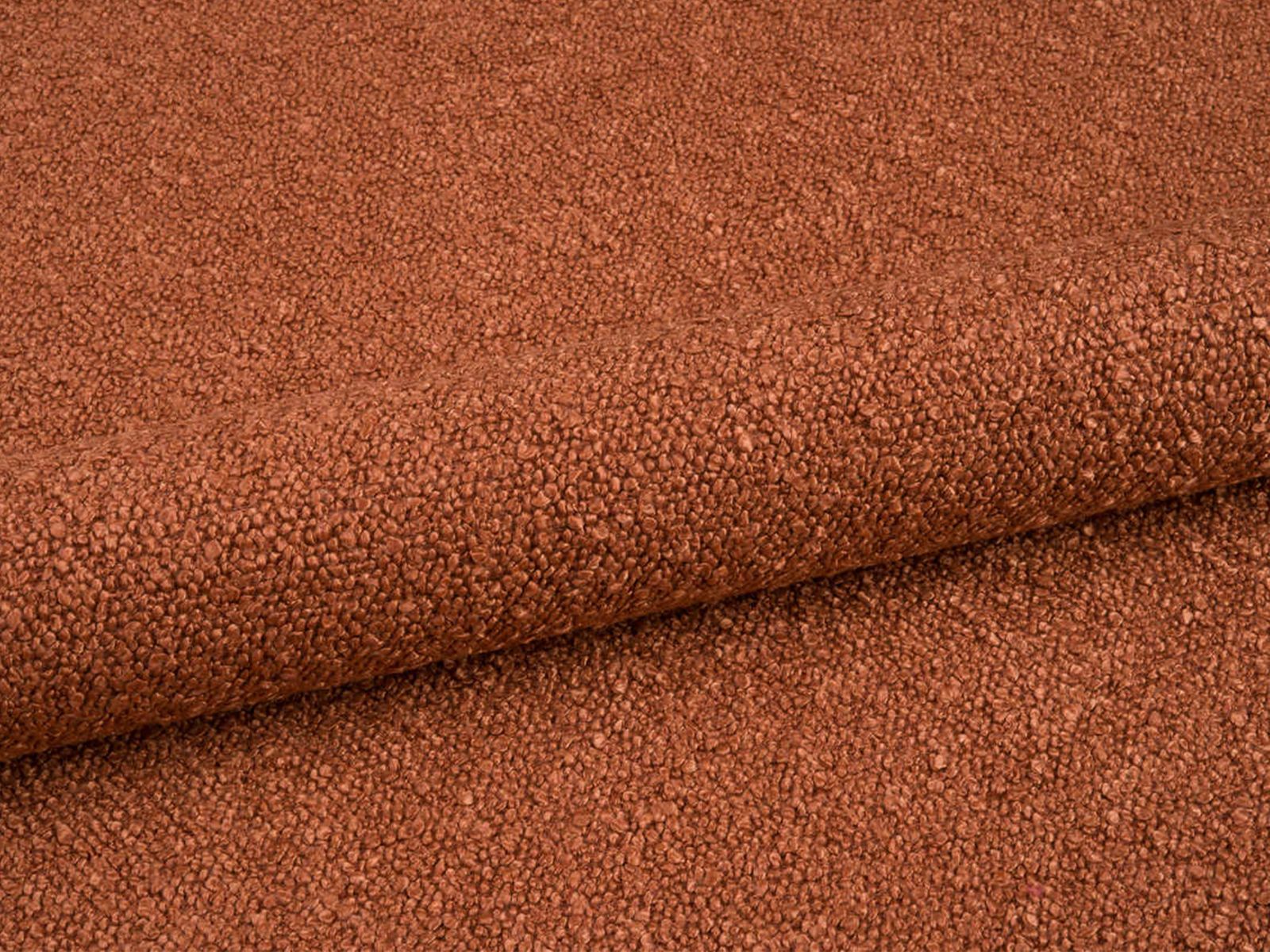 Modernes Aveline Bett mit 160 cm Kopfteil in sanftem Terracotta, perfekt für gemütliche und geschmackvolle Schlafräume.