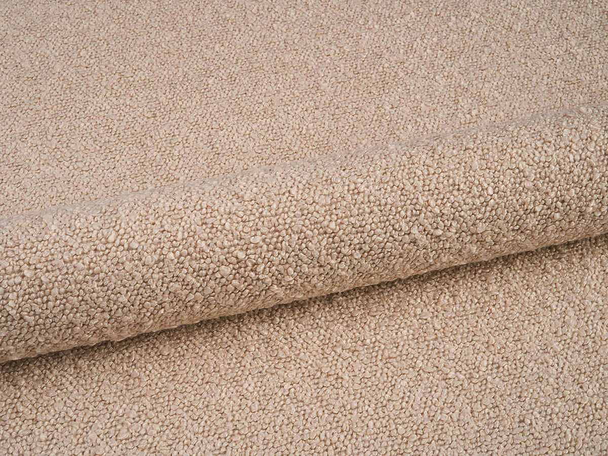 Stauraumbett Ovalo von Micadoni in Light Grey-Magic Velvet mit gepolstertem Kopfteil, Metallrahmen, Bettkasten und schwarzen Kunststoffbeinen.
