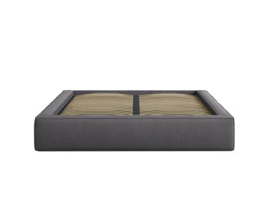 Susan Bett mit Stauraum 160cm in Graphite-LEGEND präsentiert im Onlineshop von KAQTU Design AG. Bett ist von Micadoni
