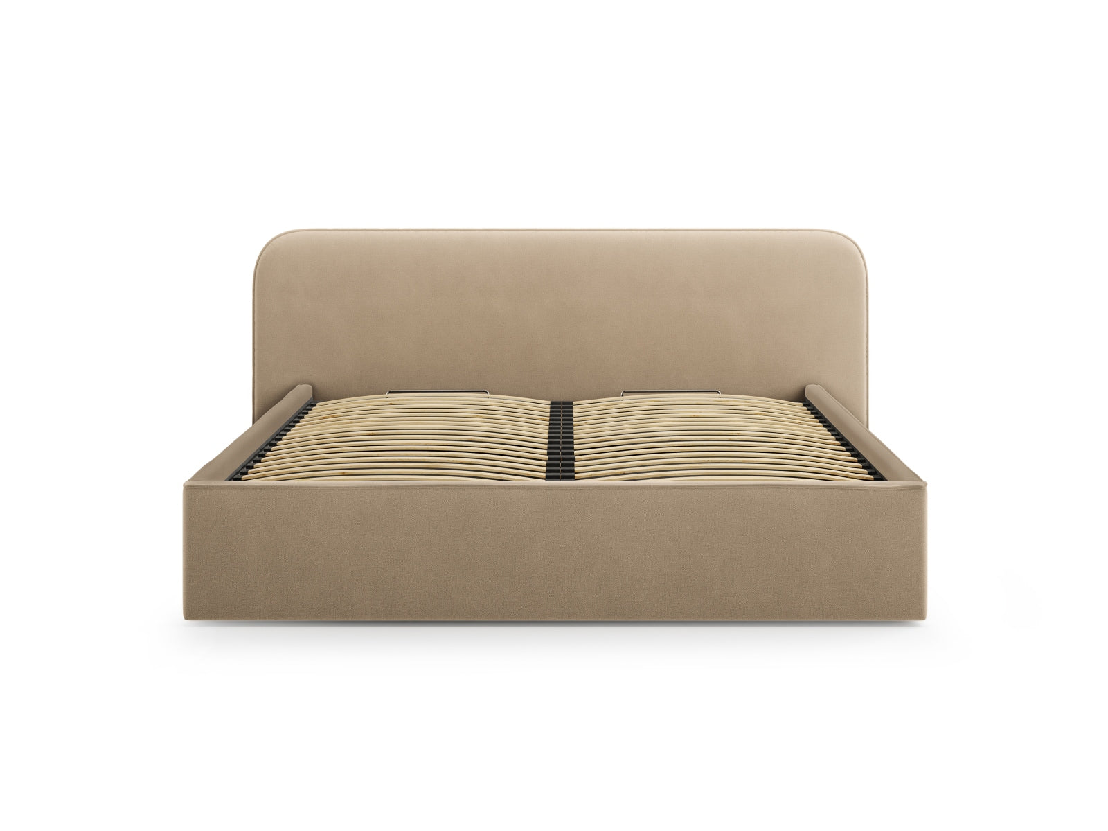 Entdecken Sie das stilvolle Elizabeth Velour Bett von Micadoni. Mit integriertem Stauraum und elegantem Headboard – ideal für Ihr modernes Schlafzimmer!