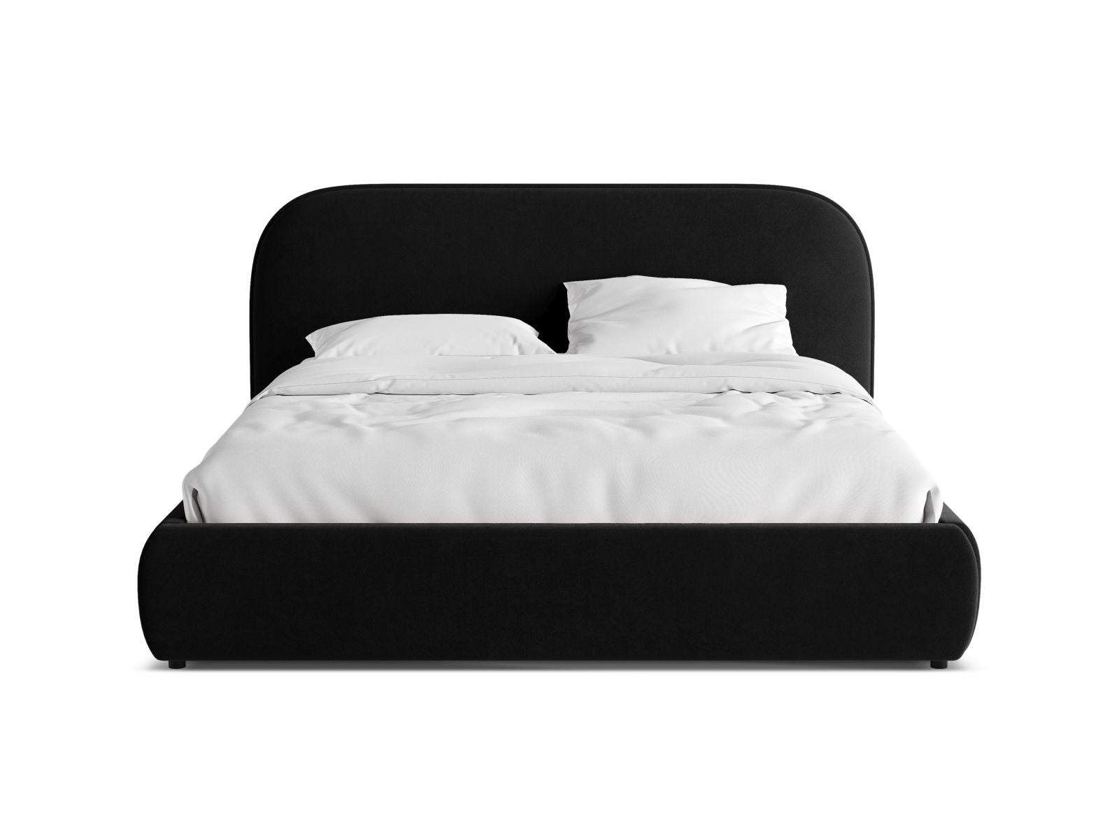 Elegantes Murada Bett mit 160 cm Kopfteil, ideal für stilvolle Schlafzimmergestaltung. Hochwertige Verarbeitung und modernes Design.