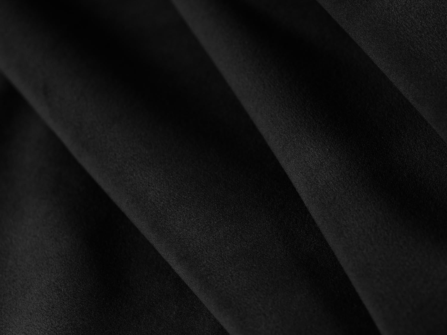 Pyla Velour Bett mit Stauraum und Headboard  in Black präsentiert im Onlineshop von KAQTU Design AG. Bett ist von Micadoni