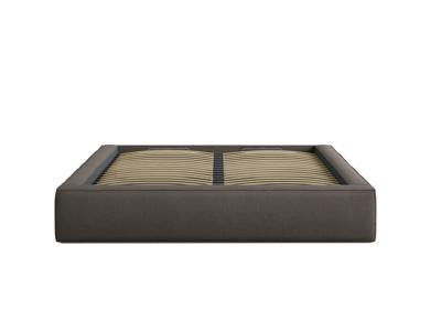 Susan Bett mit Stauraum 180cm in Grey Brown-LEGEND präsentiert im Onlineshop von KAQTU Design AG. Bett ist von Micadoni