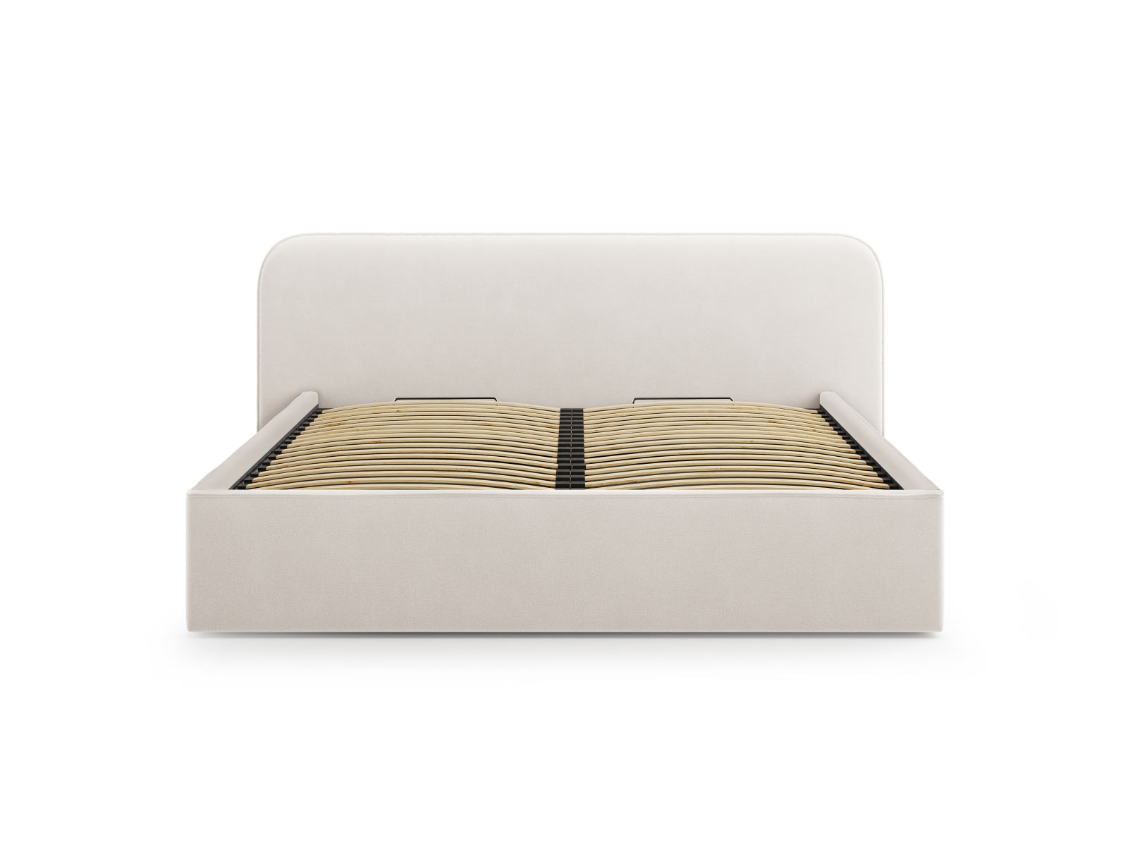 Entdecken Sie das stilvolle Elizabeth Velour Bett von Micadoni. Mit integriertem Stauraum und elegantem Headboard – ideal für Ihr modernes Schlafzimmer!