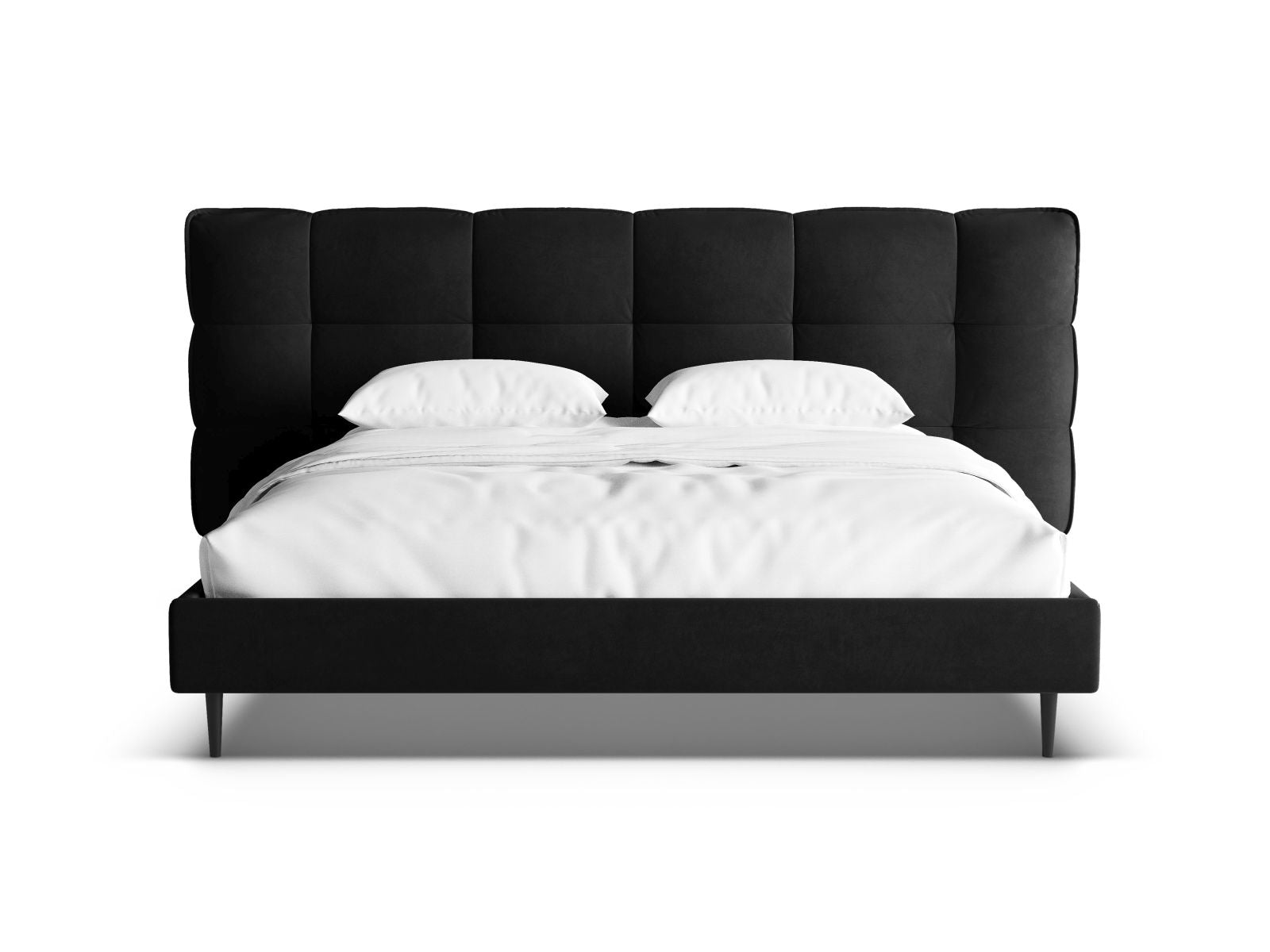 Stylisches Eric Bett in 200 cm, mit robusten Füßen, elegantem Kopfteil und cleverem Stauraum für ein aufgeräumtes Schlafzimmer.