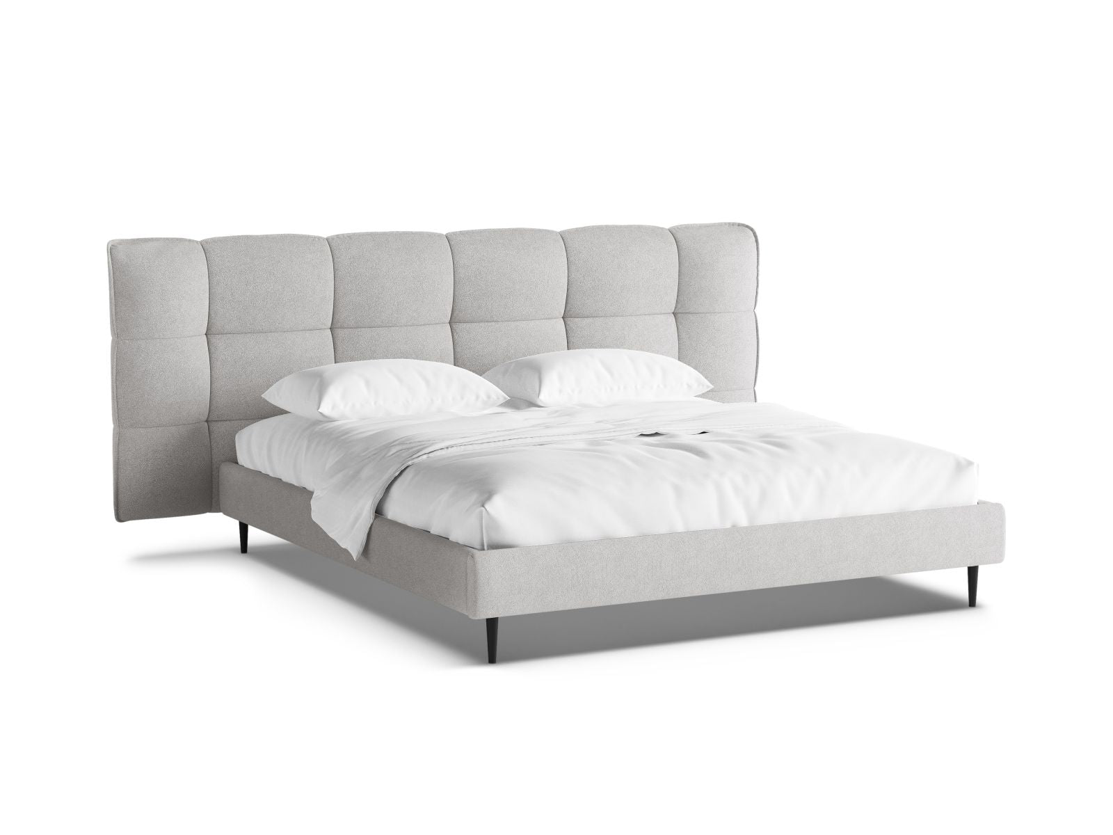 Modernes Eric Bett in 200 cm mit praktischem Stauraum und elegantem Kopfteil, ideal für stilvolle Schlafzimmergestaltung.