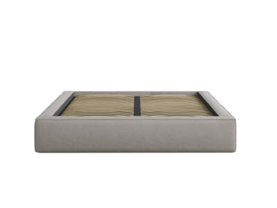 Susan Bett mit Stauraum 200cm in Dark Beige-LEGEND präsentiert im Onlineshop von KAQTU Design AG. Bett ist von Micadoni