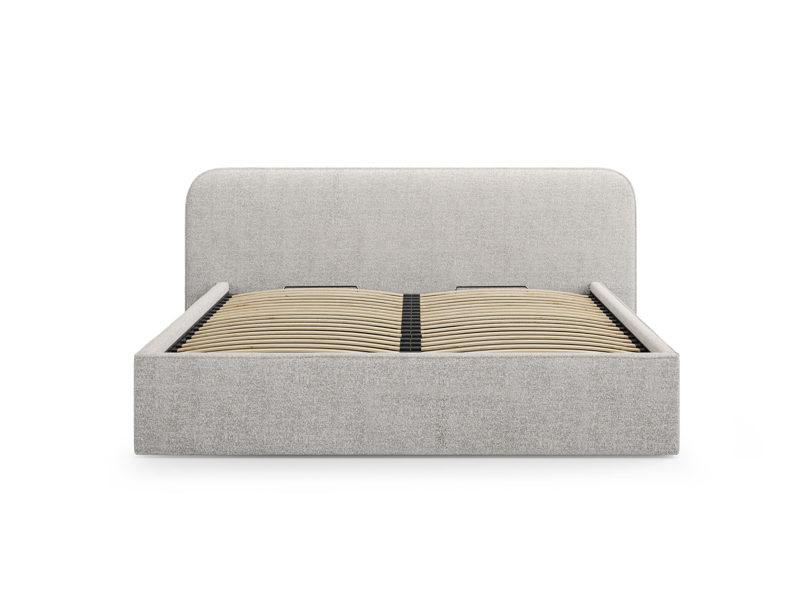 Entdecken Sie das stilvolle Elizabeth Boucle Bett von Micadoni. Mit praktischem Stauraum und elegantem Headboard – ideal für Ihr modernes Schlafzimmer!