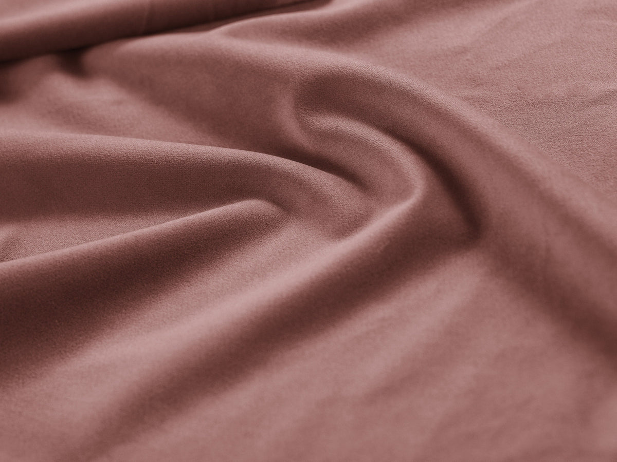 Allison Stauraumbett mit Kopfteil von Micadoni, Farbe Cappuccino-Moly, Möbelplatte und Metallrahmen, schwarze Kunststoffbeine, Bettkasten mit Stauraum