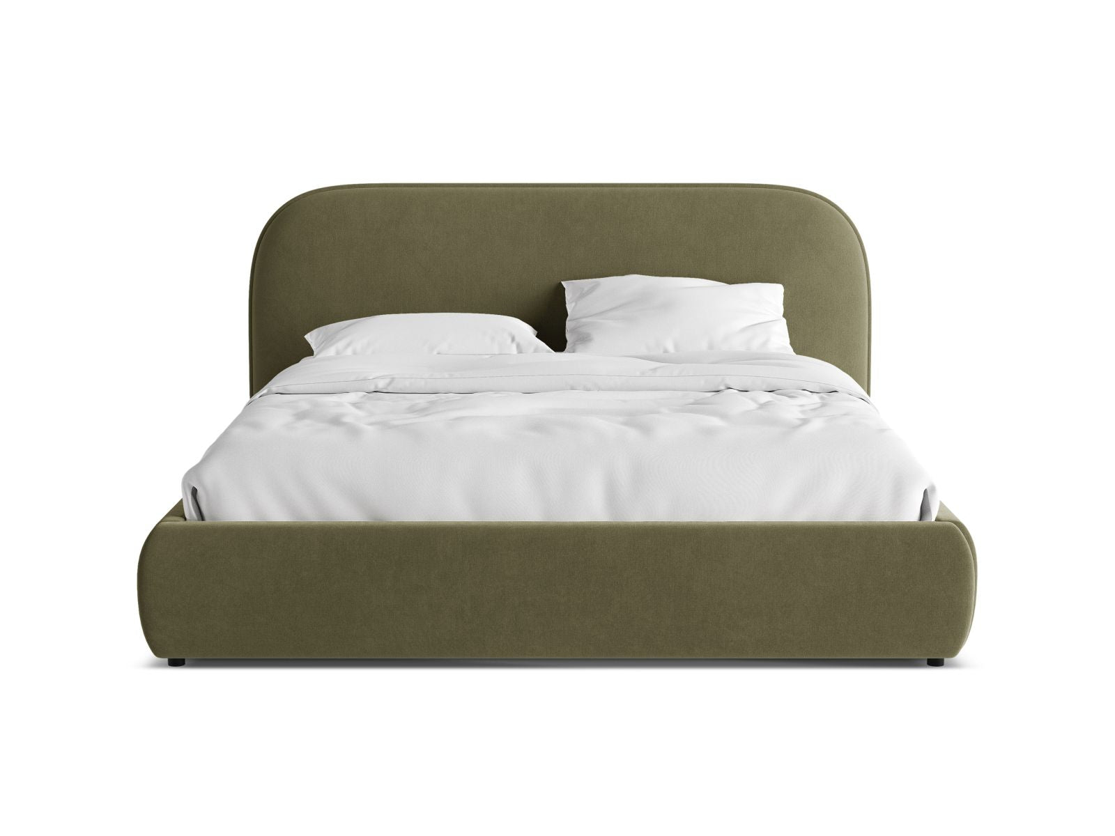 Modernes Murada Bett mit 180 cm Breite, ausgestattet mit praktischem Stauraum und einem ansprechenden Kopfteil für stilvolle Schlafzimmer.