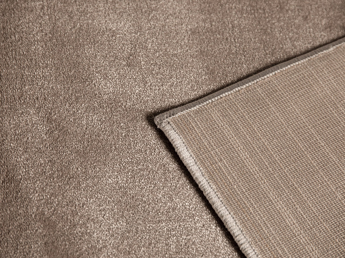 Beiger Loom Teppich von Micadoni aus PP Heat-Set Gewebe, rechteckige Form, Grösse 230 x 160 cm, mit dreidimensionaler Oberflächenstruktur