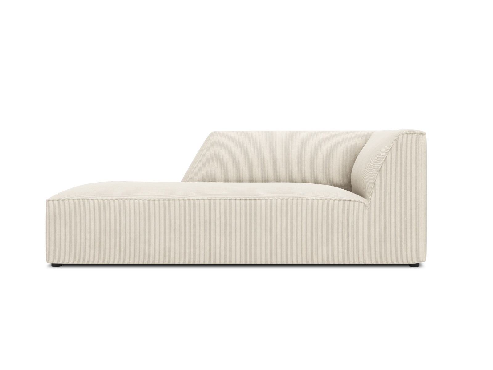 Ruby Sofa Chaise Lounge links 1 Sitz in Light Beige präsentiert im Onlineshop von KAQTU Design AG. L-Sofa links ist von Micadoni