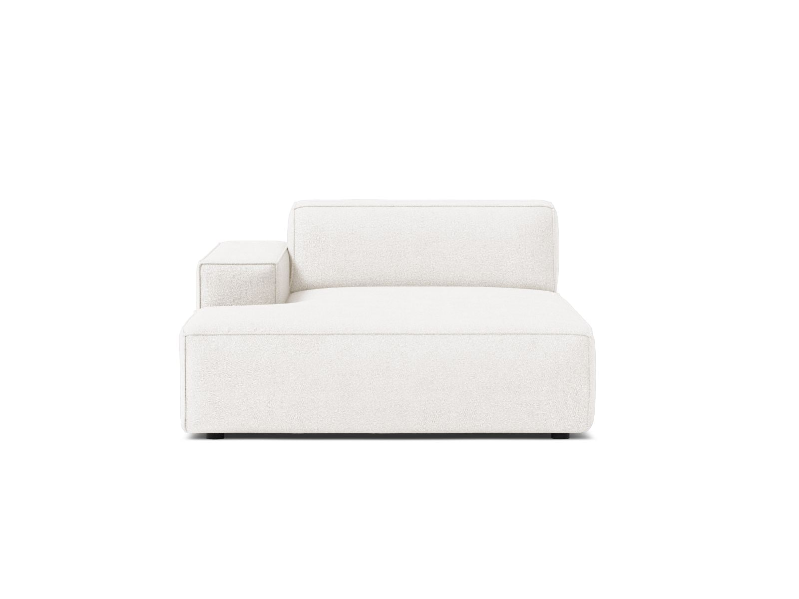1-Sitzer Chaise Longue Links Jodie in White-Baloo präsentiert im Onlineshop von KAQTU Design AG. Modulares Sofa ist von Micadoni