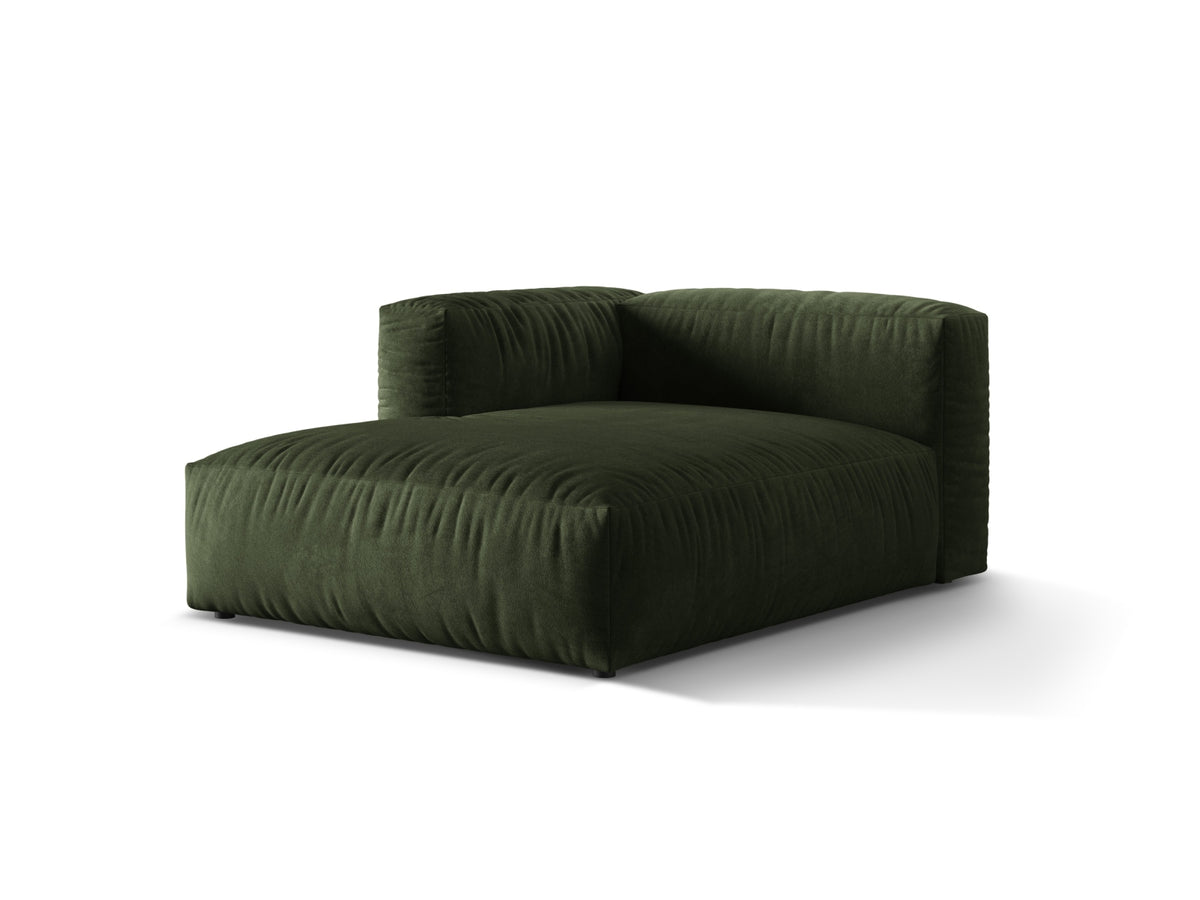 Martina Sofa Chaise Lounge links 1 Sitz in Green-Vogue präsentiert im Onlineshop von KAQTU Design AG. L-Sofa links ist von Micadoni