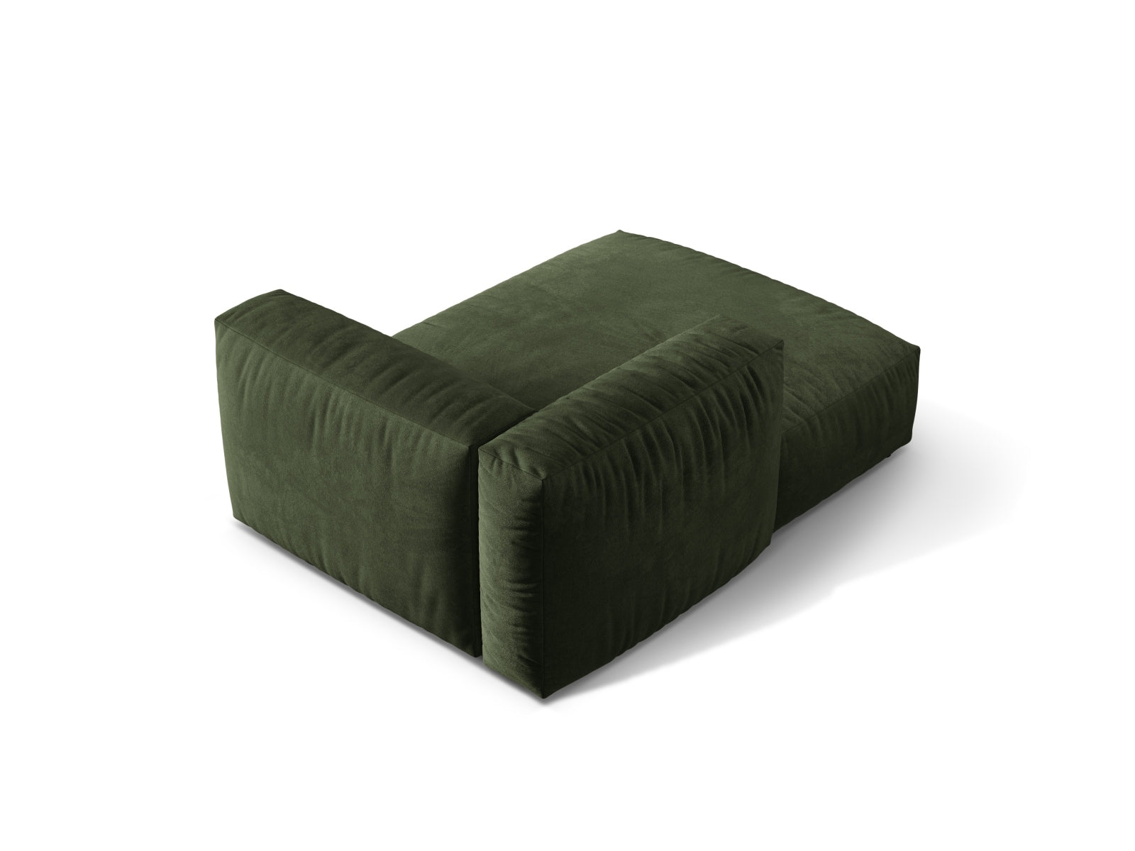 Martina Sofa Chaise Lounge links 1 Sitz in Green präsentiert im Onlineshop von KAQTU Design AG. L-Sofa links ist von Micadoni