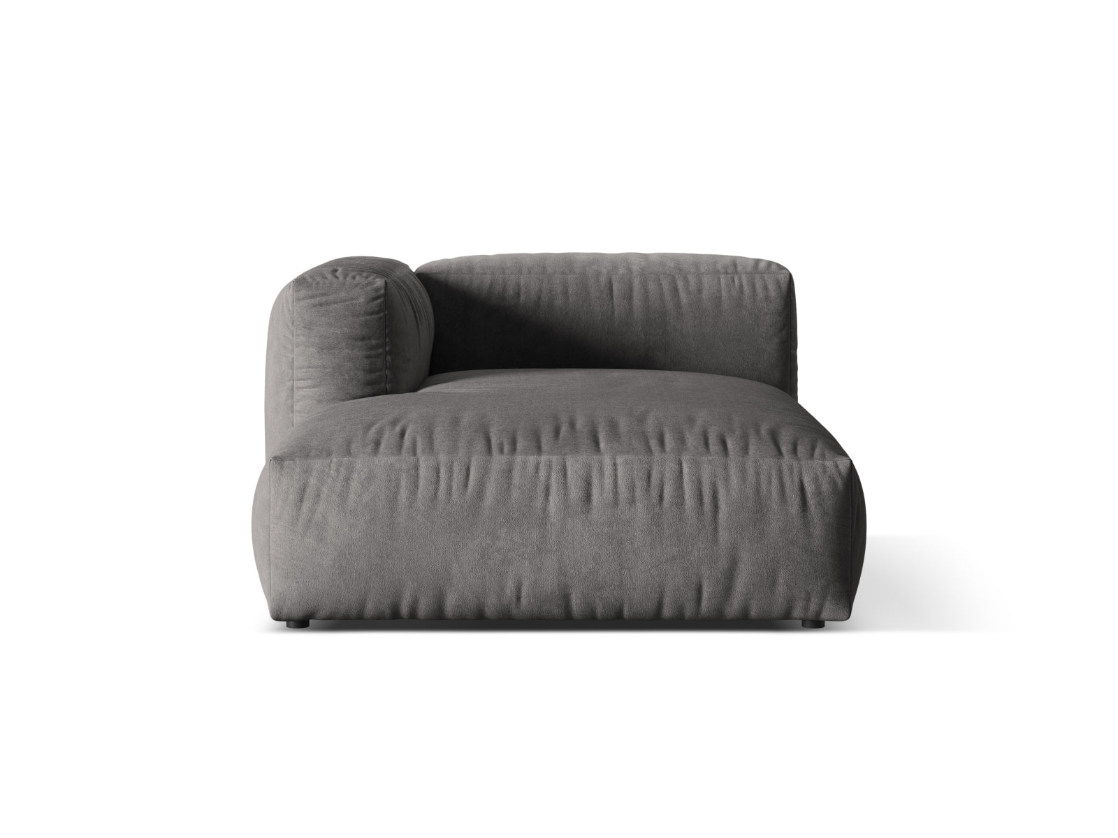 Martina Sofa Chaise Lounge links 1 Sitz in Grey präsentiert im Onlineshop von KAQTU Design AG. L-Sofa links ist von Micadoni