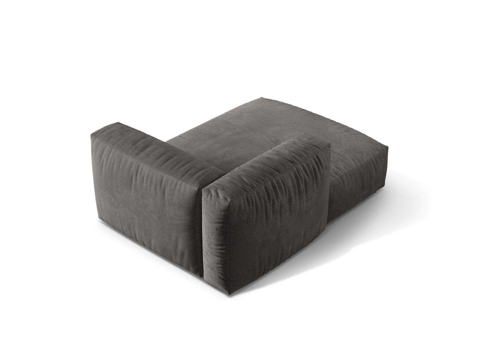 Martina Sofa Chaise Lounge links 1 Sitz in Grey präsentiert im Onlineshop von KAQTU Design AG. L-Sofa links ist von Micadoni