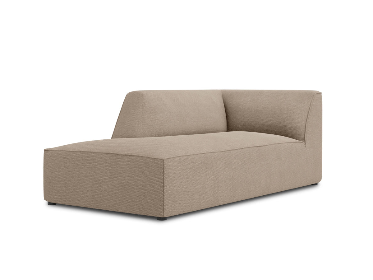 Ruby Sofa Chaise Lounge links 1 Sitz in Dark Beige-Ottawa präsentiert im Onlineshop von KAQTU Design AG. L-Sofa links ist von Micadoni
