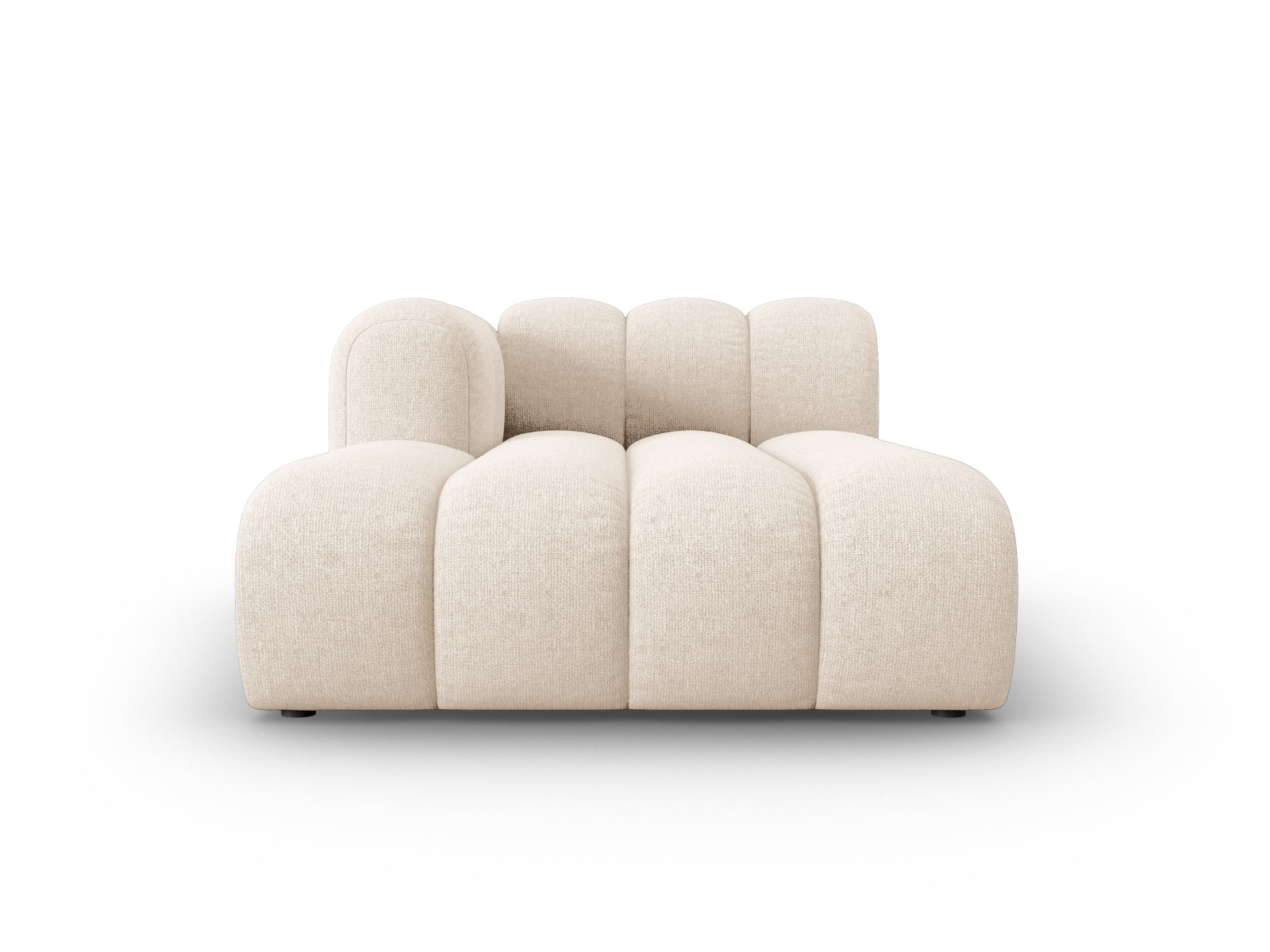 Lupine Sofa Chaise Lounge links 2 Sitzer in Light Beige präsentiert im Onlineshop von KAQTU Design AG. L-Sofa links ist von Micadoni
