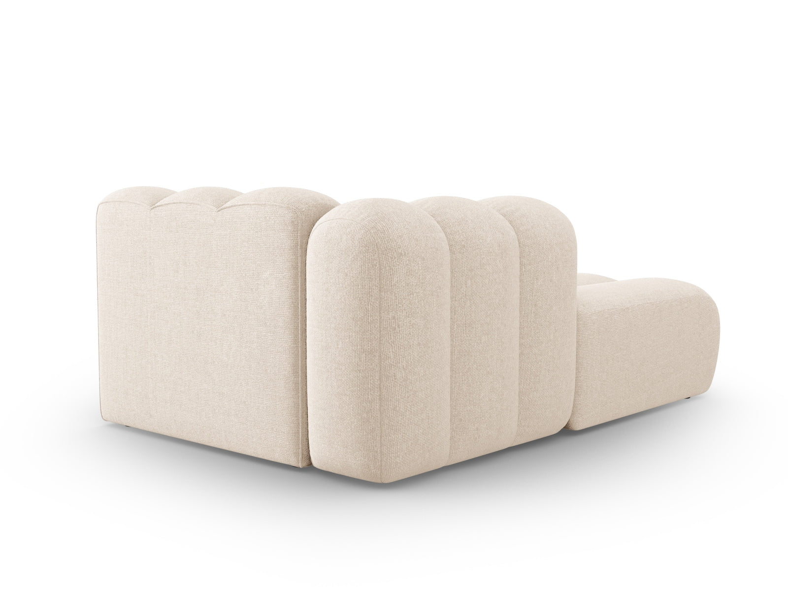 Lupine Sofa Chaise Lounge links 2 Sitzer in Light Beige präsentiert im Onlineshop von KAQTU Design AG. L-Sofa links ist von Micadoni