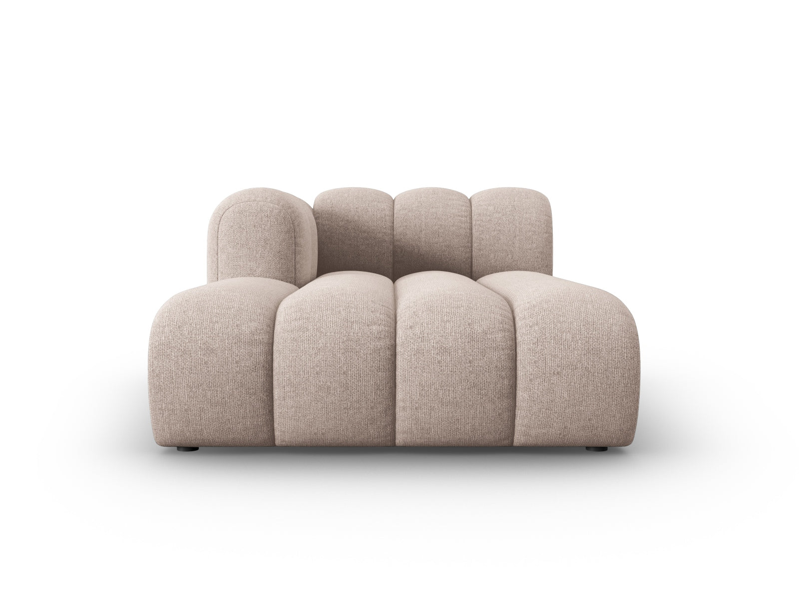 Lupine Sofa Chaise Lounge links 2 Sitzer in Beige präsentiert im Onlineshop von KAQTU Design AG. L-Sofa links ist von Micadoni