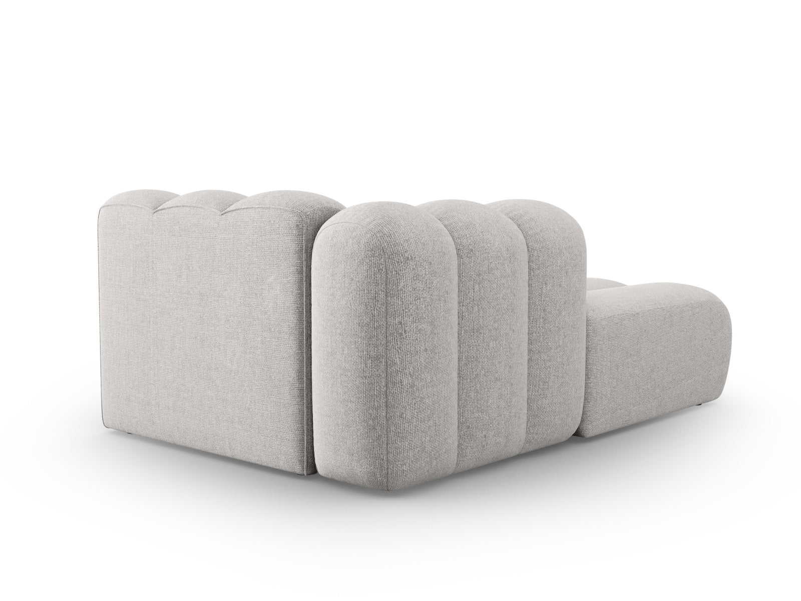 Lupine Sofa Chaise Lounge links 2 Sitzer in Light Grey präsentiert im Onlineshop von KAQTU Design AG. L-Sofa links ist von Micadoni