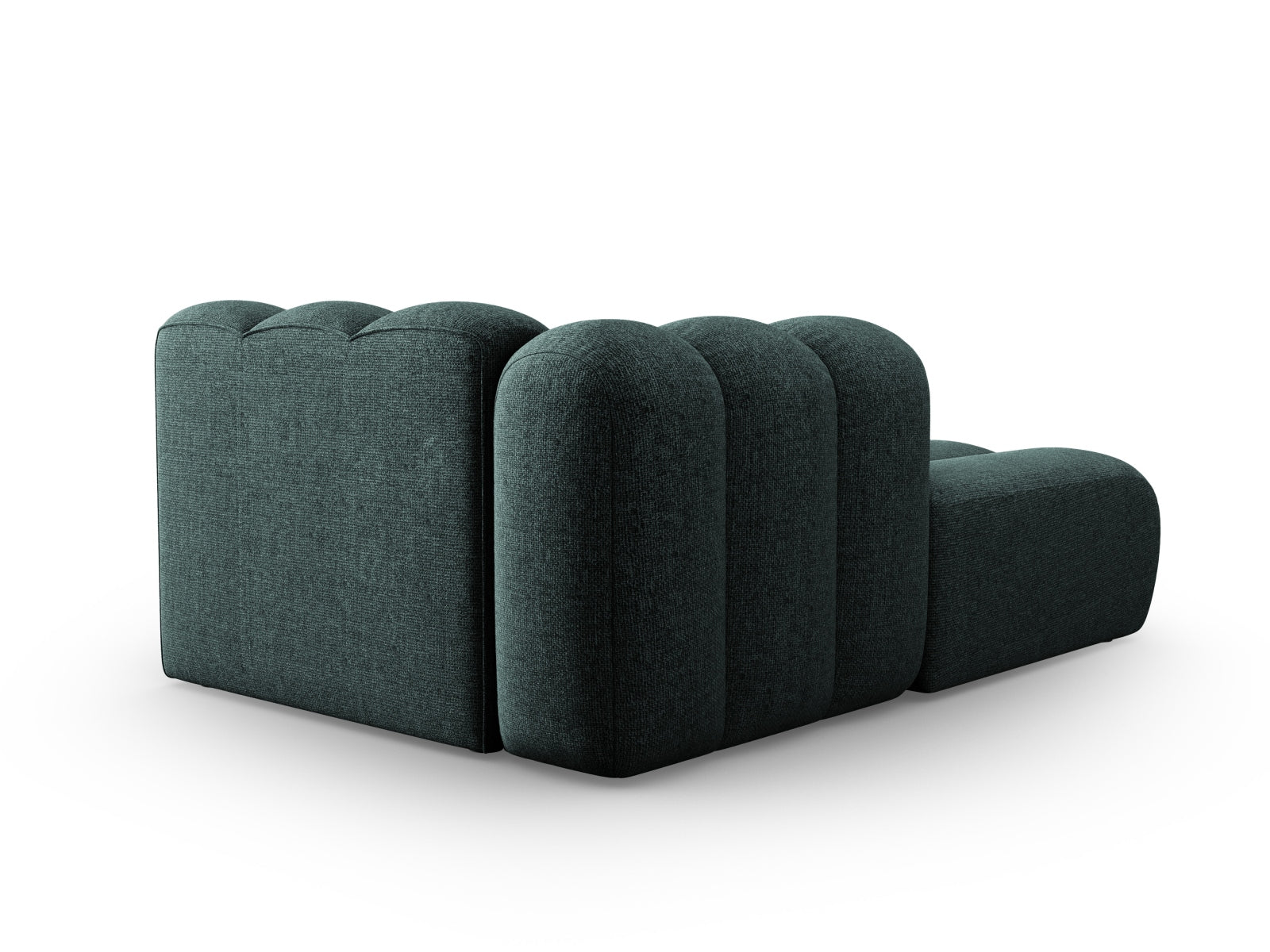 Lupine Sofa Chaise Lounge links 2 Sitzer in Petrol präsentiert im Onlineshop von KAQTU Design AG. L-Sofa links ist von Micadoni
