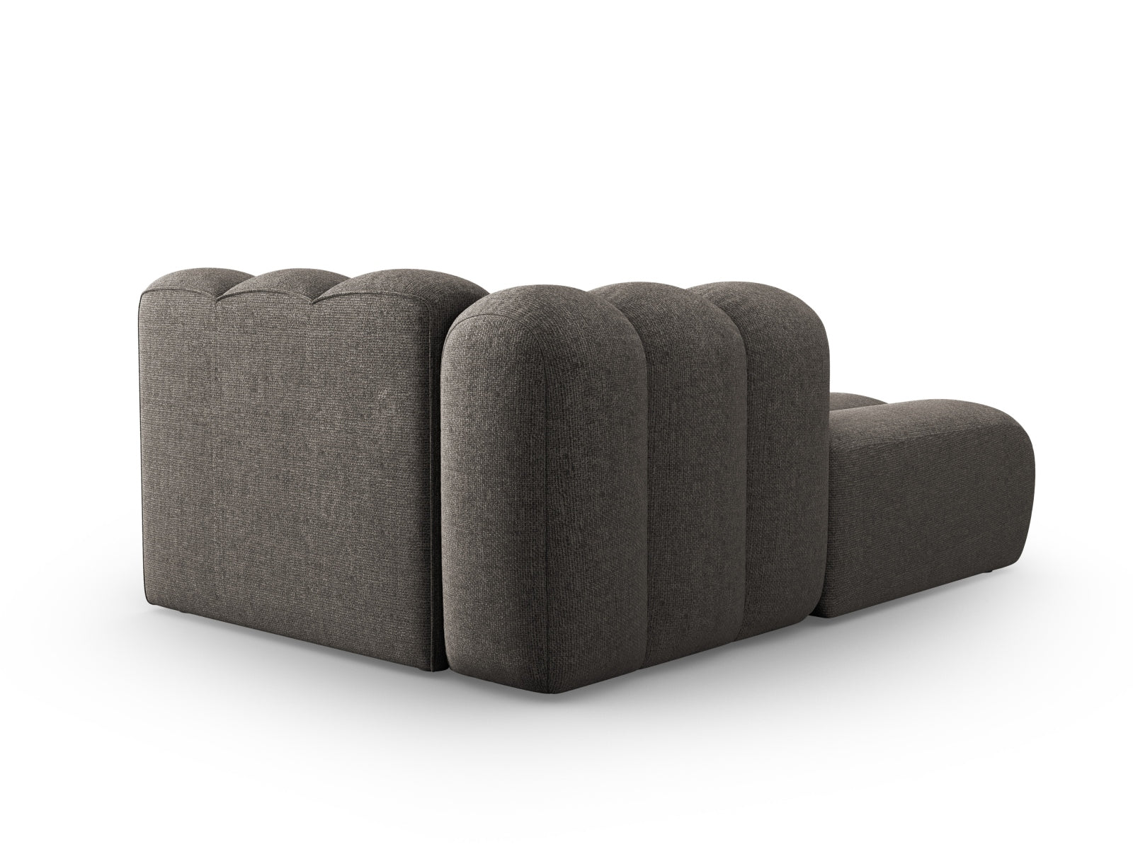 Lupine Sofa Chaise Lounge links 2 Sitzer in Grey präsentiert im Onlineshop von KAQTU Design AG. L-Sofa links ist von Micadoni